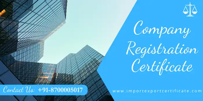 Company Registration Certificate In India