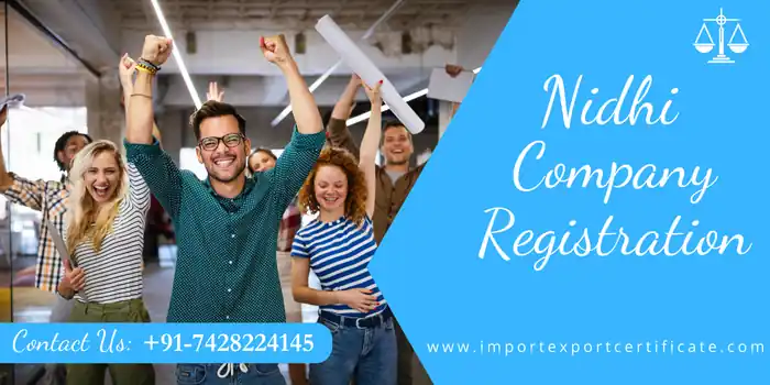 Nidhi Company Registration Certificate In India
