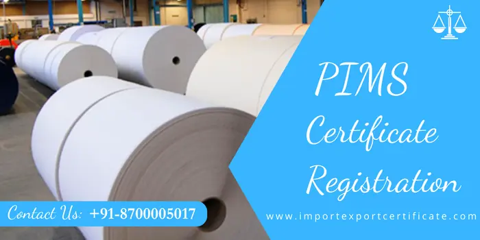 PIMS Certificate Registration In India